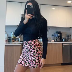 Floral Zara mini skirt